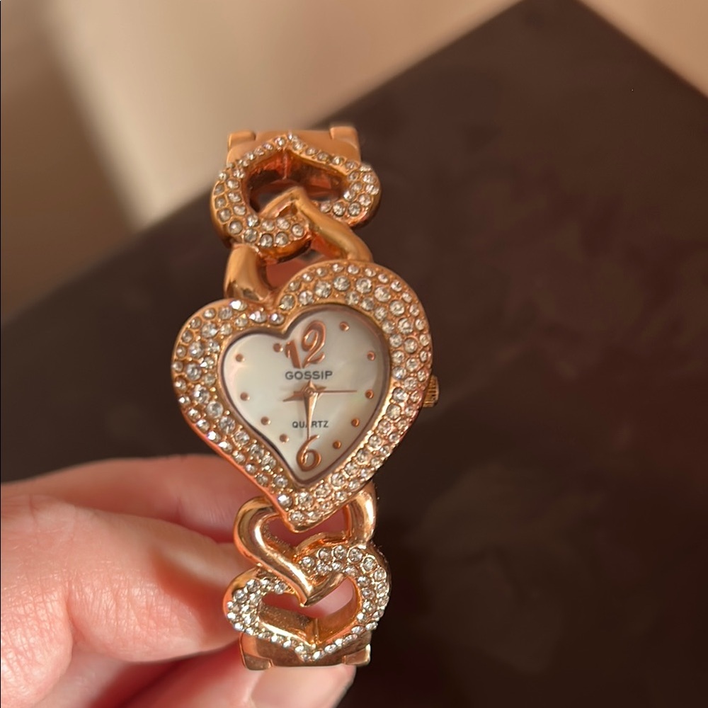 Gossip Rose Gold Heart Women's Watch